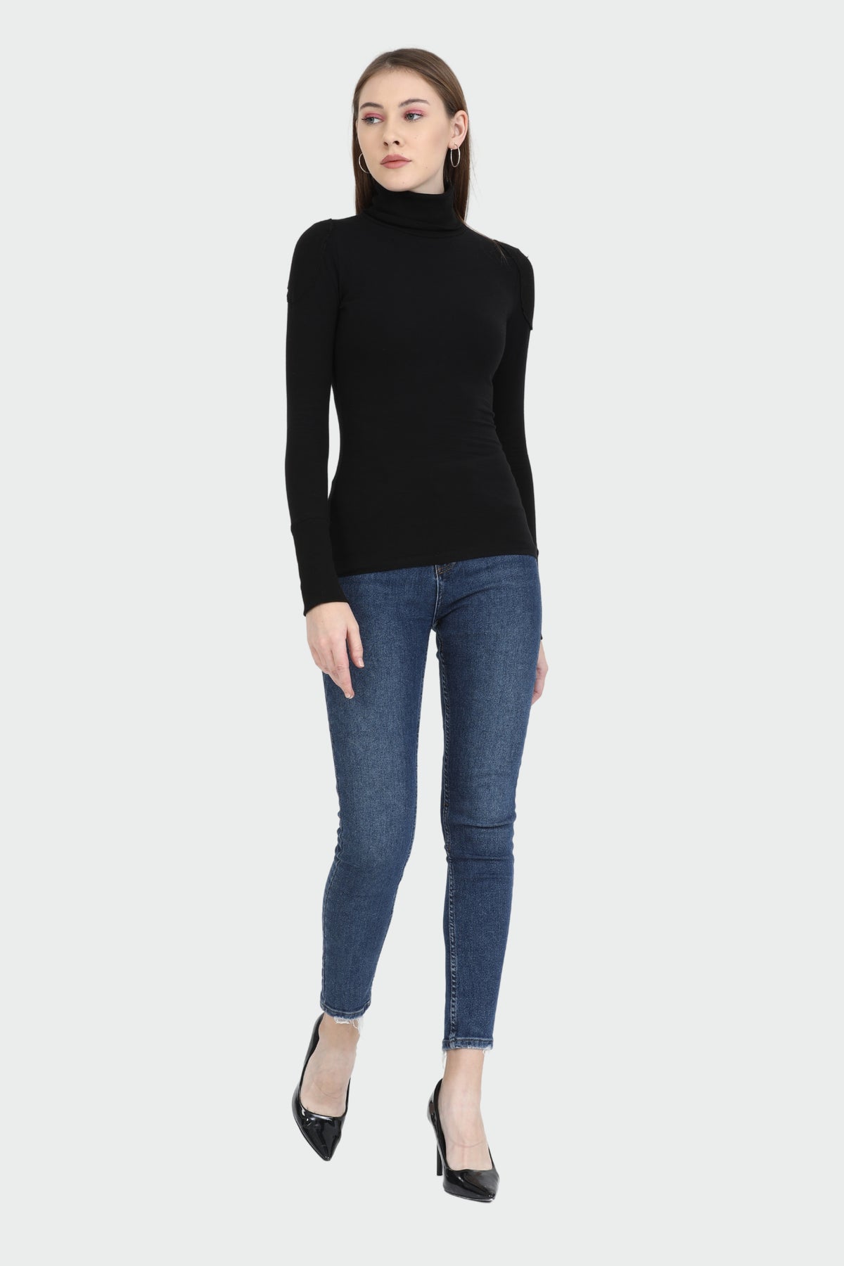 Roll Neck Top Heny Star