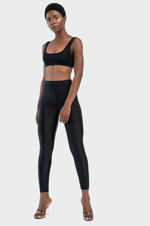 SIGN UP | JAKI Faux Leather Leggings in Black
